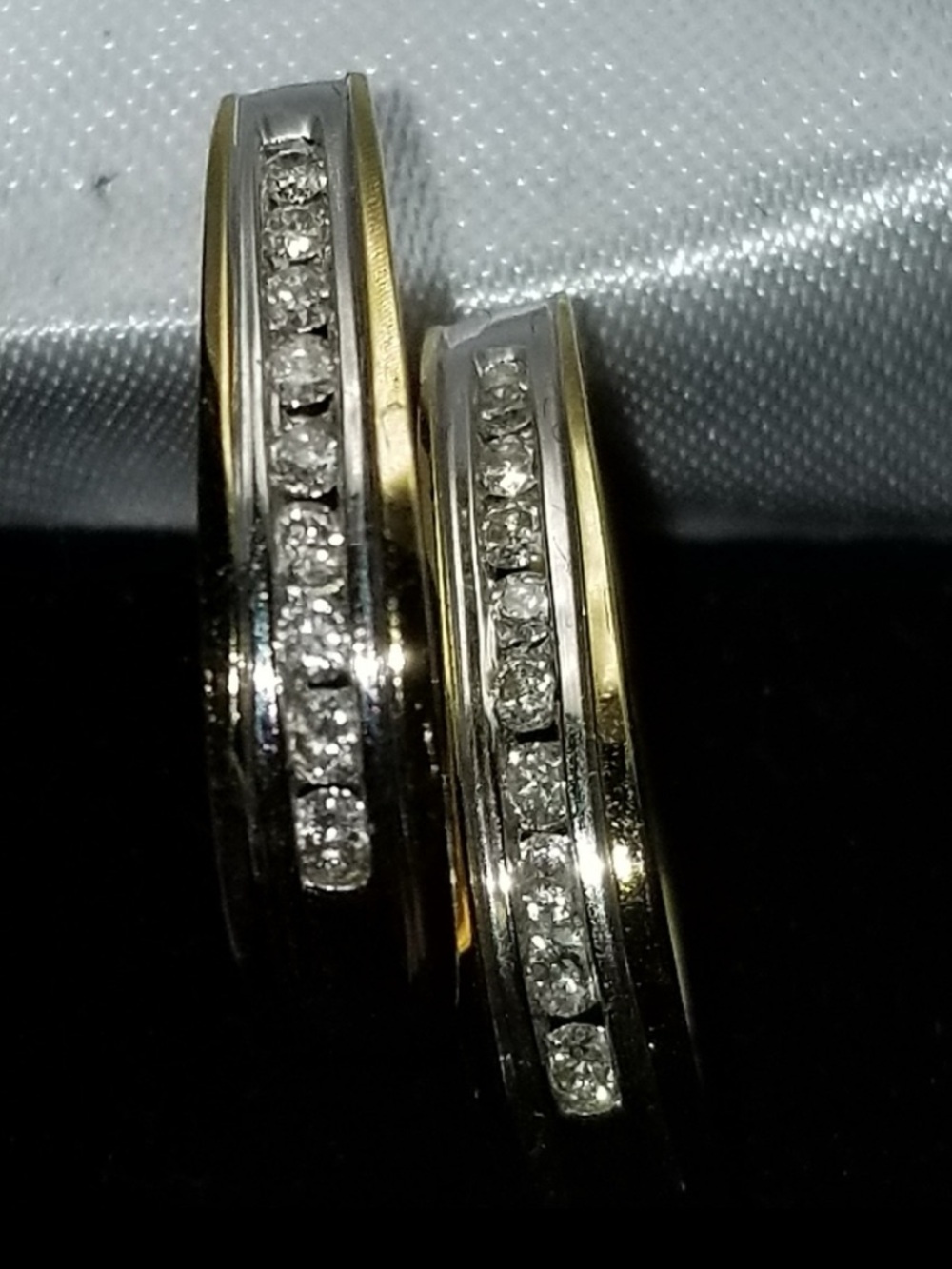 Diamond Hoop Earrings